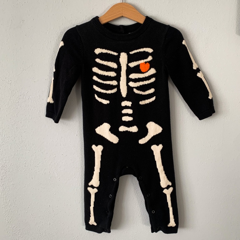 GAP Baby Knit Skeleton One-Piece